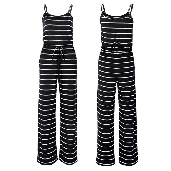 Striped Jumpsuit - Picture 4 of 4
